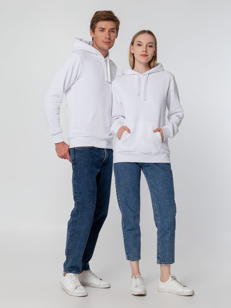 Худи унисекс Sublimatism, белое — изображение 12