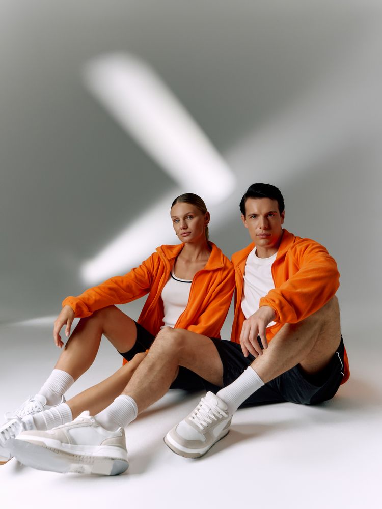 Куртка флисовая унисекс Fliska, оранжевая — изображение 18