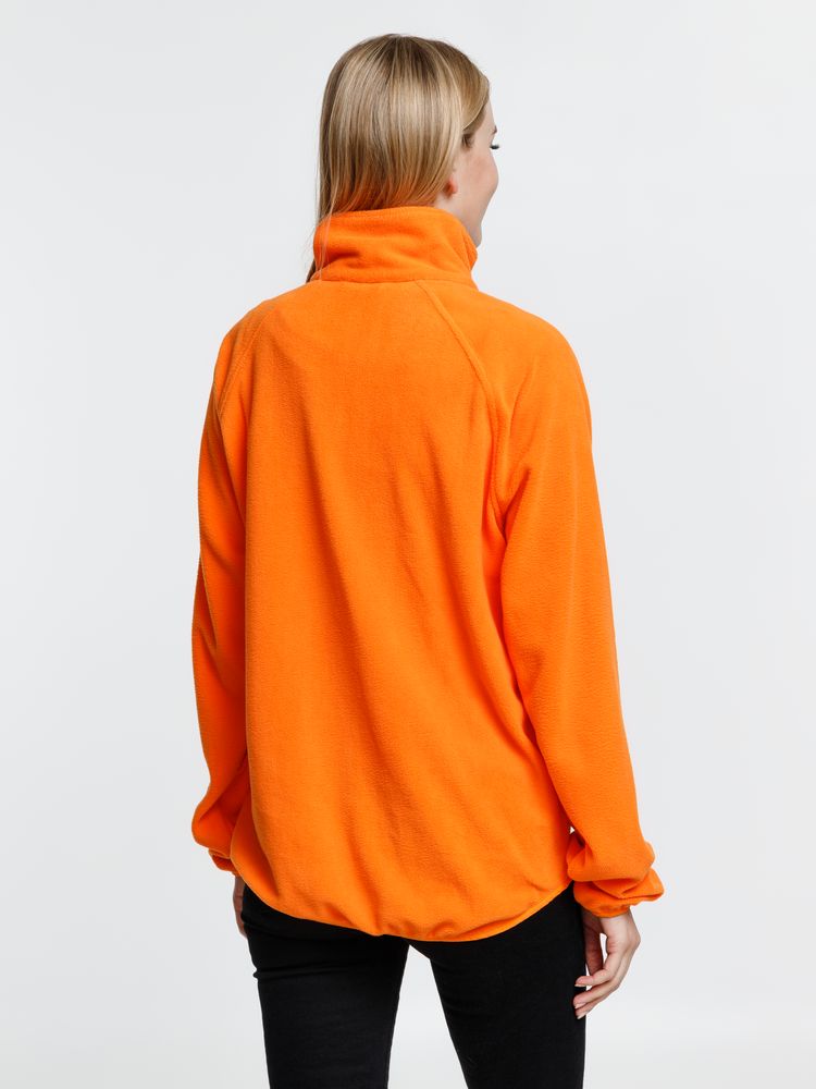 Куртка флисовая унисекс Fliska, оранжевая — изображение 13