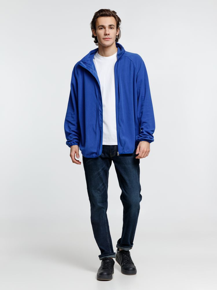 Куртка флисовая унисекс Fliska, ярко-синяя — изображение 10