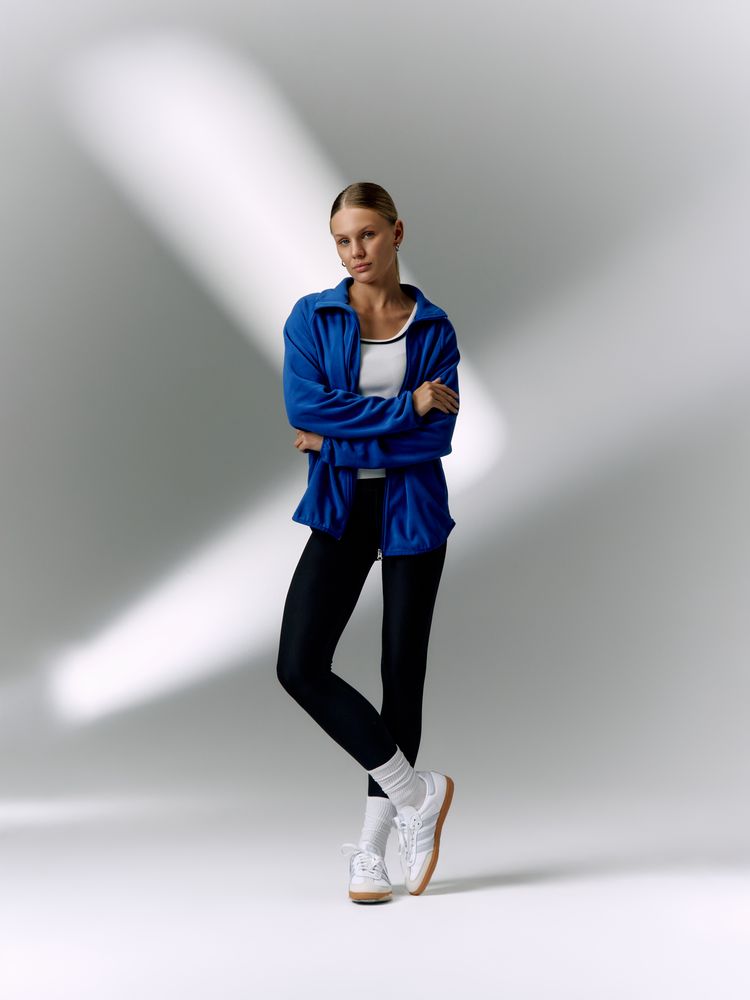 Куртка флисовая унисекс Fliska, ярко-синяя — изображение 13