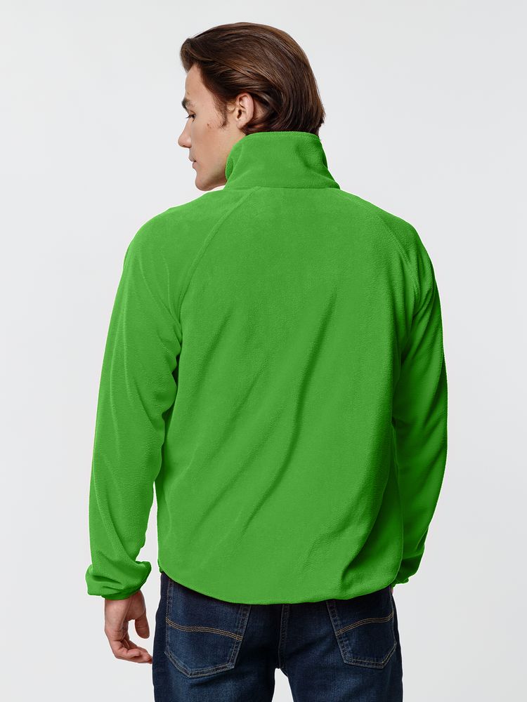 Куртка флисовая унисекс Fliska, зеленое яблоко — изображение 7