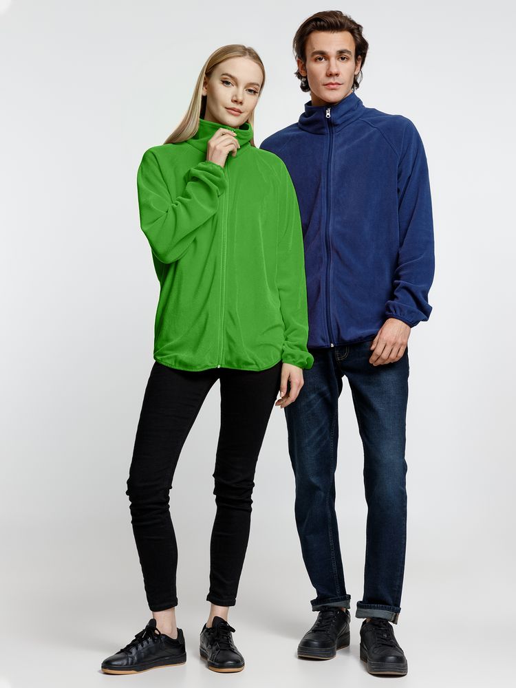 Куртка флисовая унисекс Fliska, зеленое яблоко — изображение 8