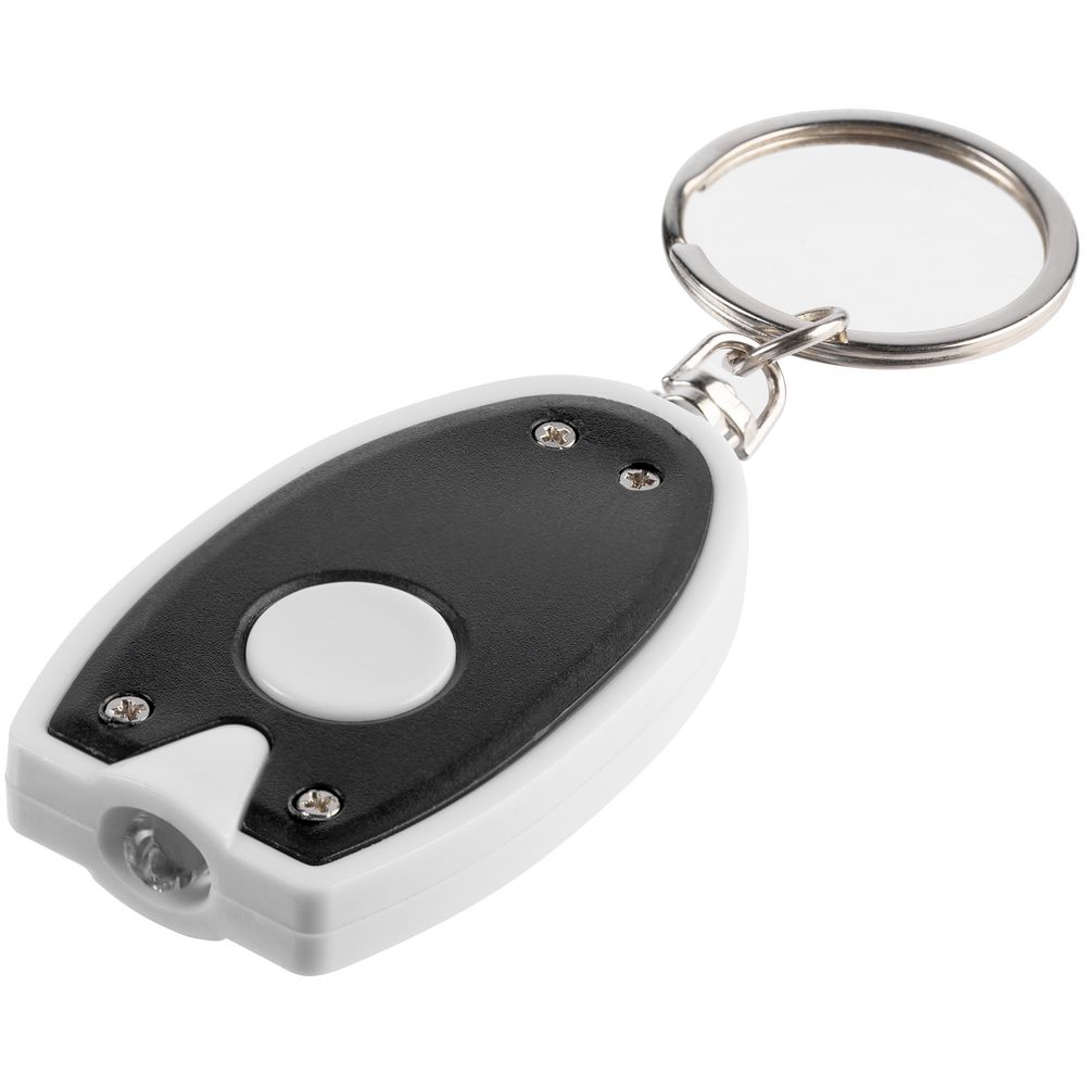 Брелок-фонарик Vivid, ver.2, черный с белым — изображение 3