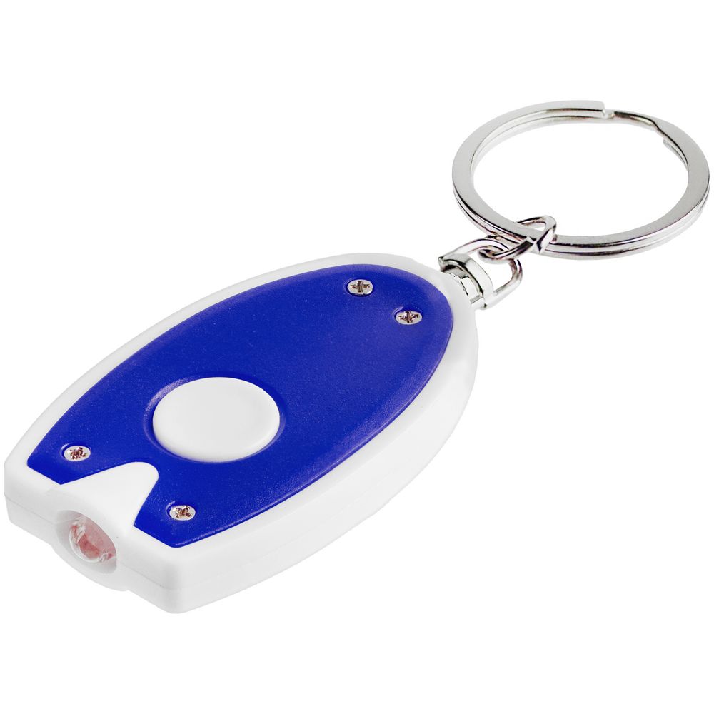 Брелок-фонарик Vivid, ver.2, синий с белым — изображение 3