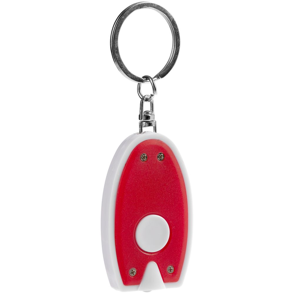 Брелок-фонарик Vivid, ver.2, красный с белым — изображение 2