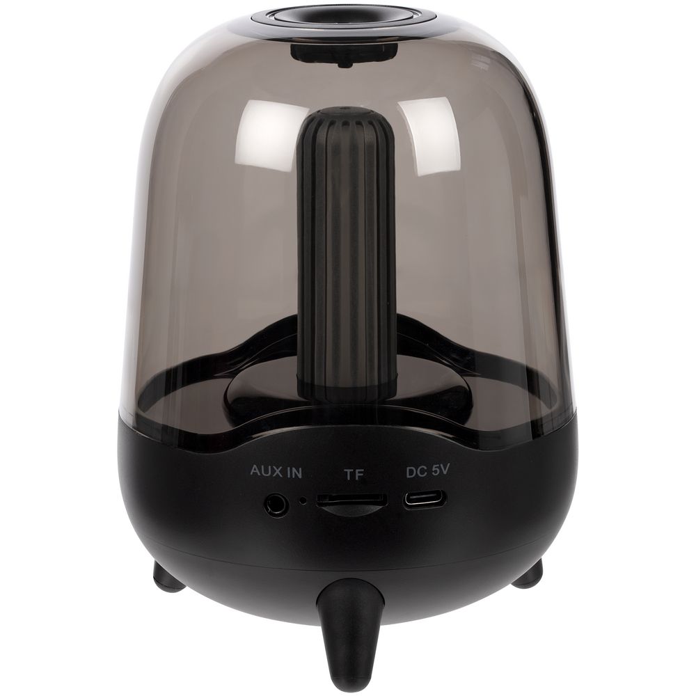 Беспроводная колонка с подсветкой soundFlicker, черная — изображение 4