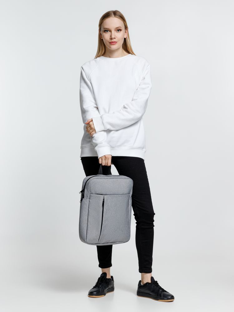 Рюкзак для ноутбука Burst Oneworld, серый — изображение 8