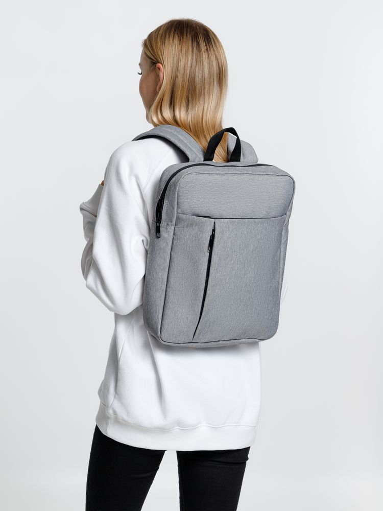 Рюкзак для ноутбука Burst Oneworld, серый — изображение 9