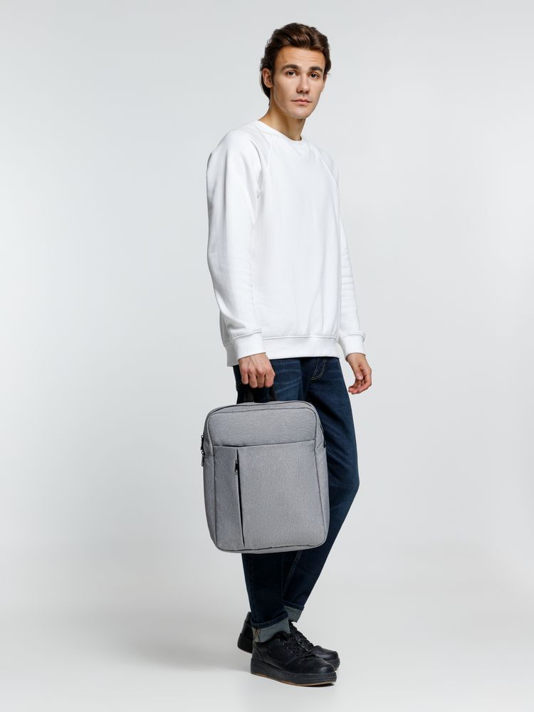 Рюкзак для ноутбука Burst Oneworld, серый — изображение 10