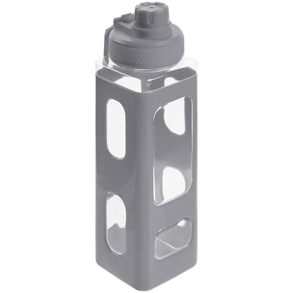 Бутылка для воды Square Fair, серая — изображение 2