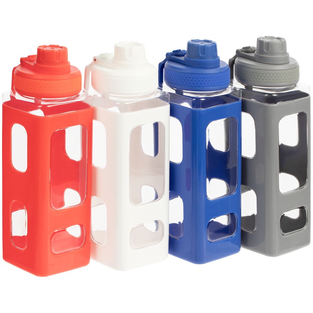 Бутылка для воды Square Fair, серая — изображение 7