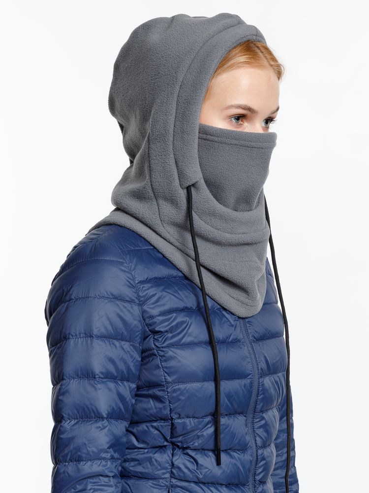 Балаклава-капюшон Nesse, серая — изображение 9