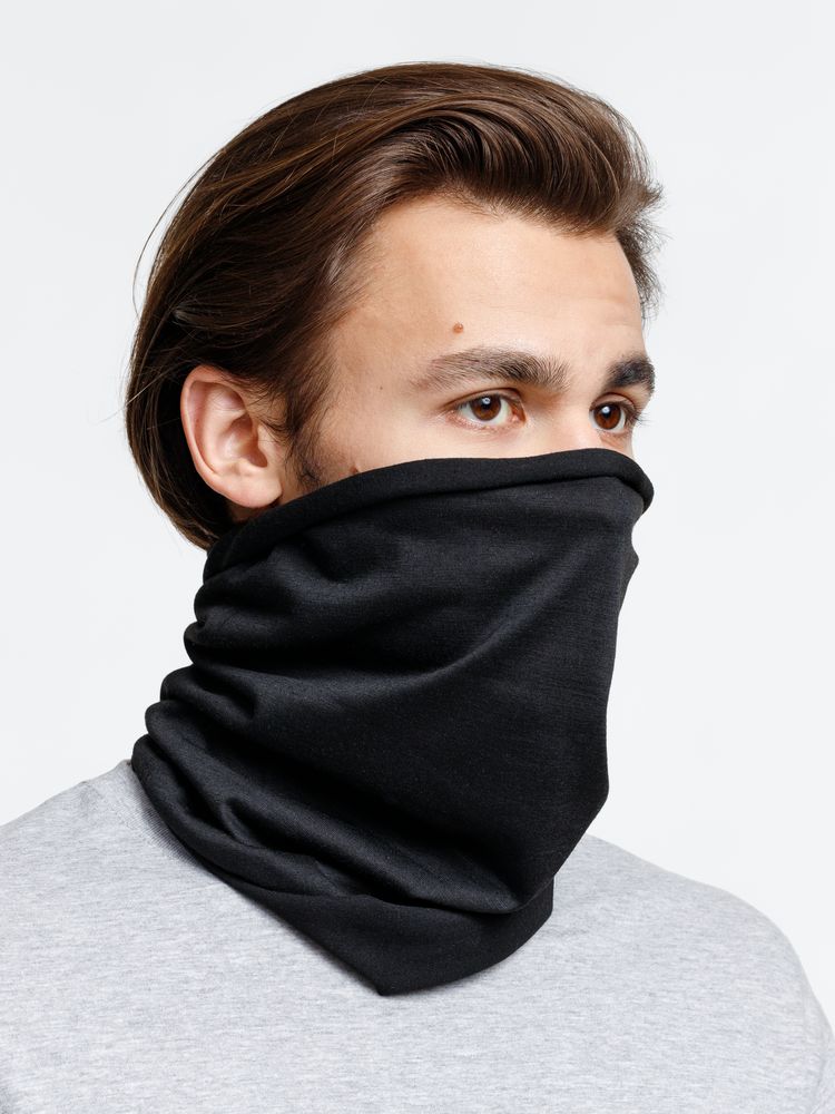 Многофункциональная бандана Dekko, черная — изображение 7