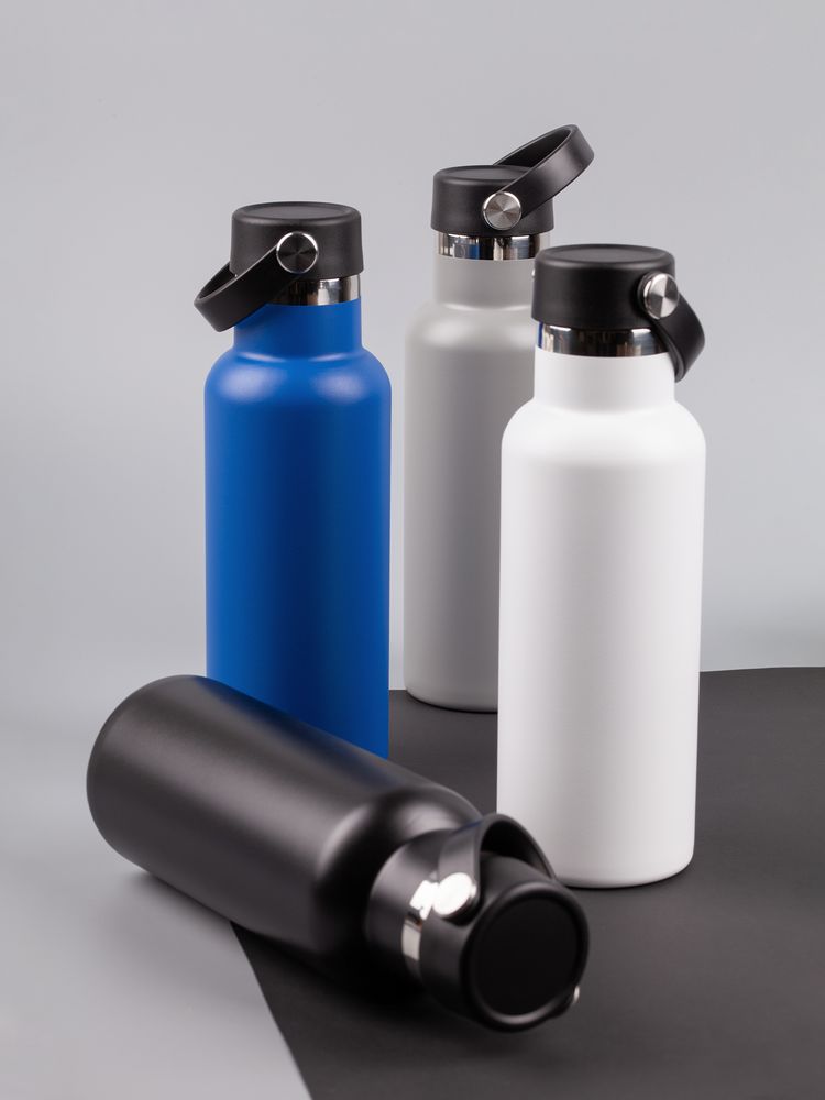 Термобутылка Bidon, черная — изображение 12