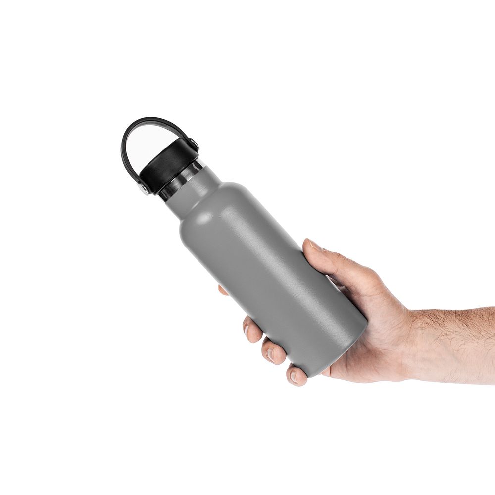 Термобутылка Bidon, серая — изображение 6