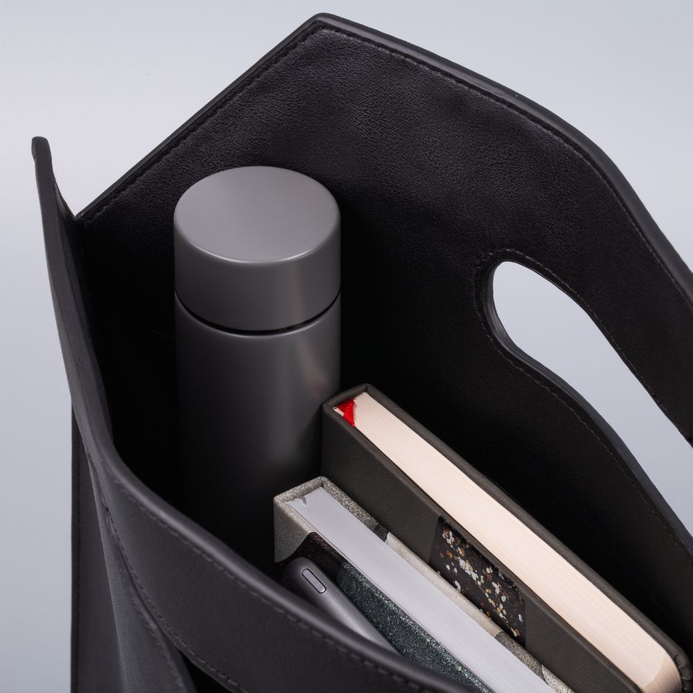 Термобутылка Metropolis, серая — изображение 10