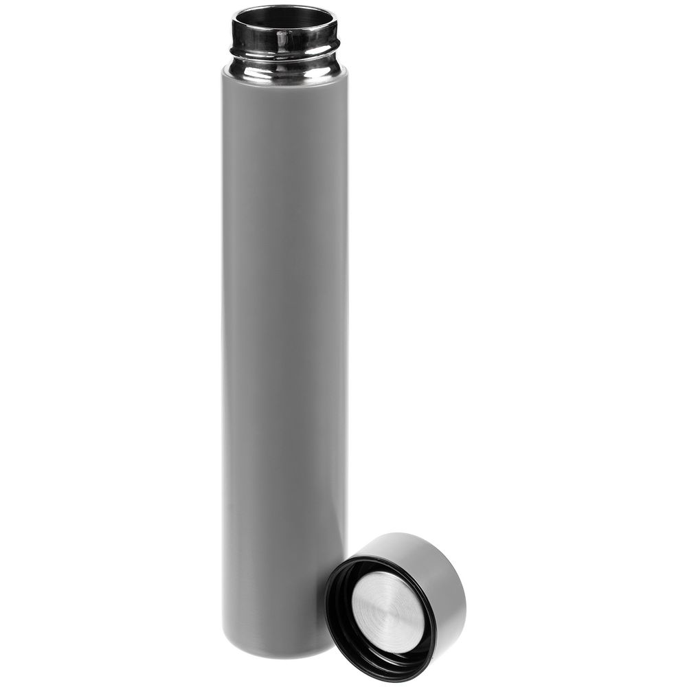 Термобутылка Metropolis, серая — изображение 2
