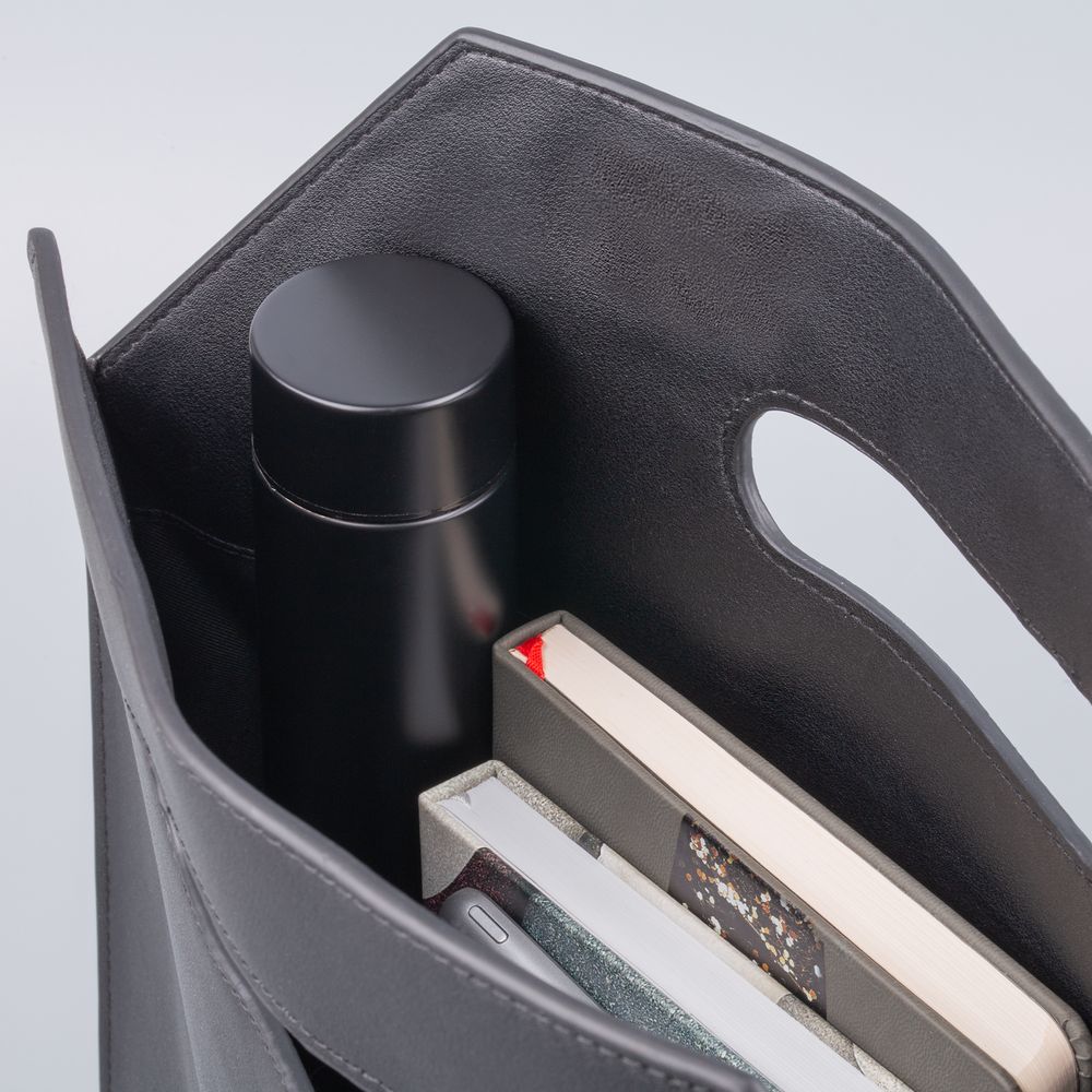 Термобутылка Metropolis, черная — изображение 10