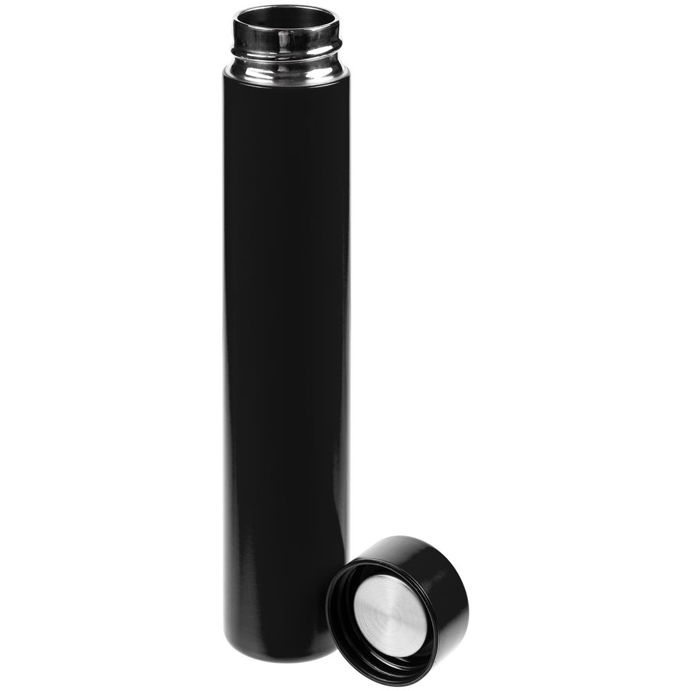 Термобутылка Metropolis, черная — изображение 2