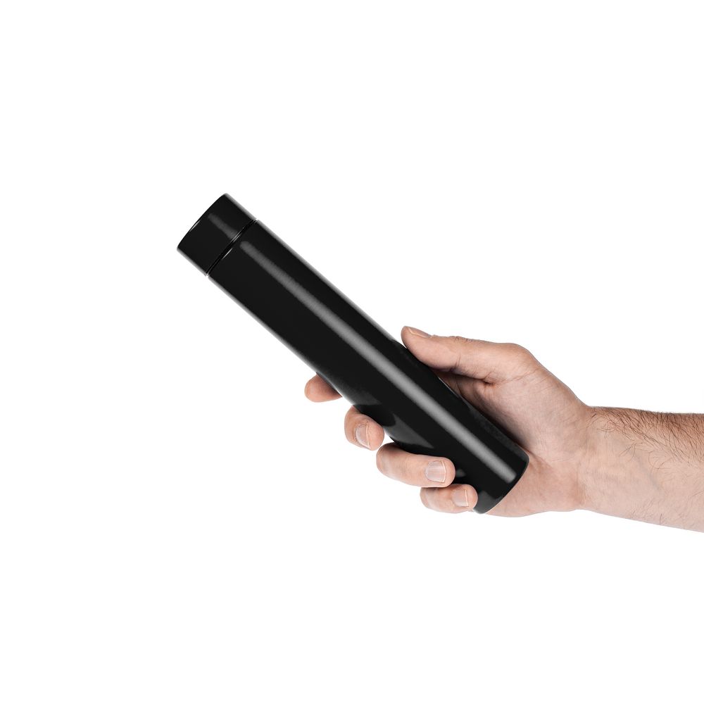 Термобутылка Metropolis, черная — изображение 4