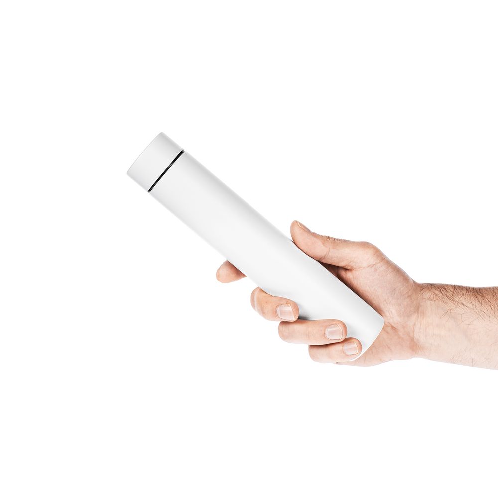 Термобутылка Metropolis, белая — изображение 4