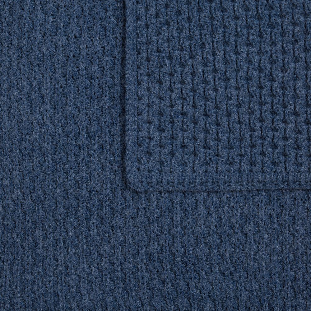 Плед Serenita, синий (джинс) — изображение 5