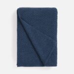 Плед Serenita, синий (джинс)