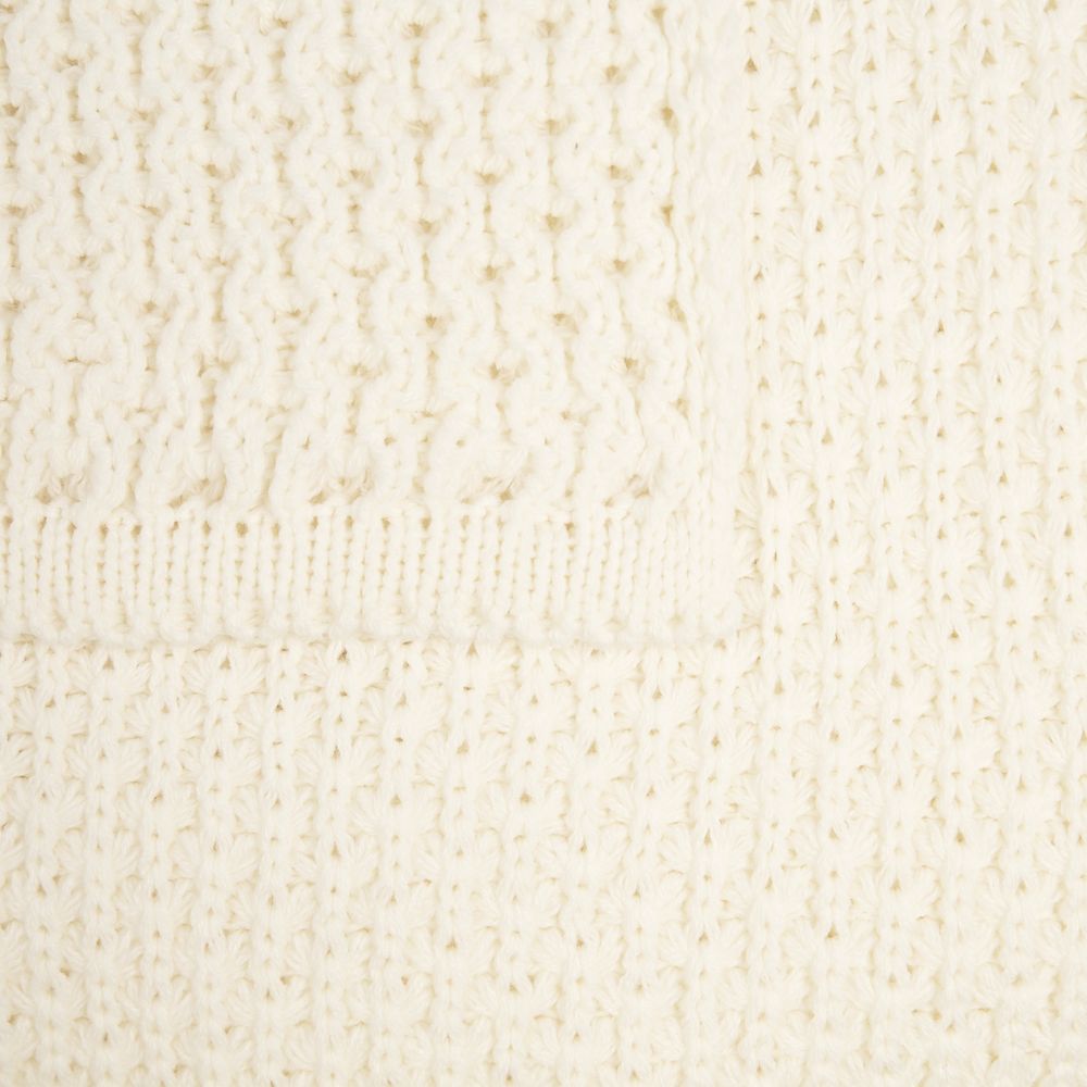 Плед Serenita, молочно-белый — изображение 3