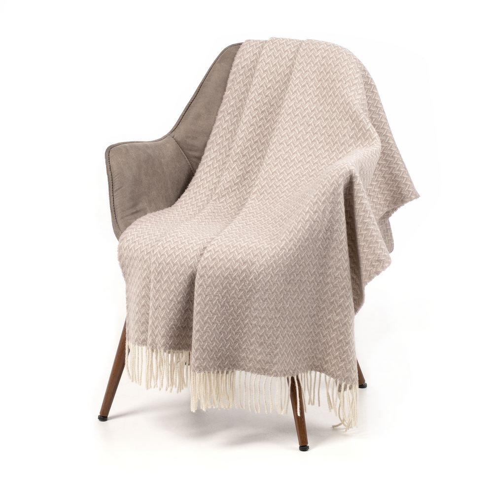 Плед «Селигер», песочный — изображение 2