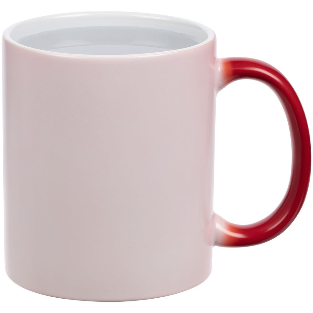 Кружка «Хамелеон», глянцевая, красная — изображение 4