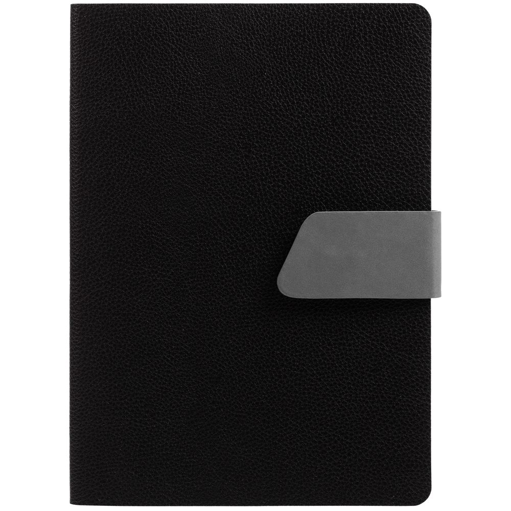 Ежедневник Boom, недатированный, черный с серым — изображение 2