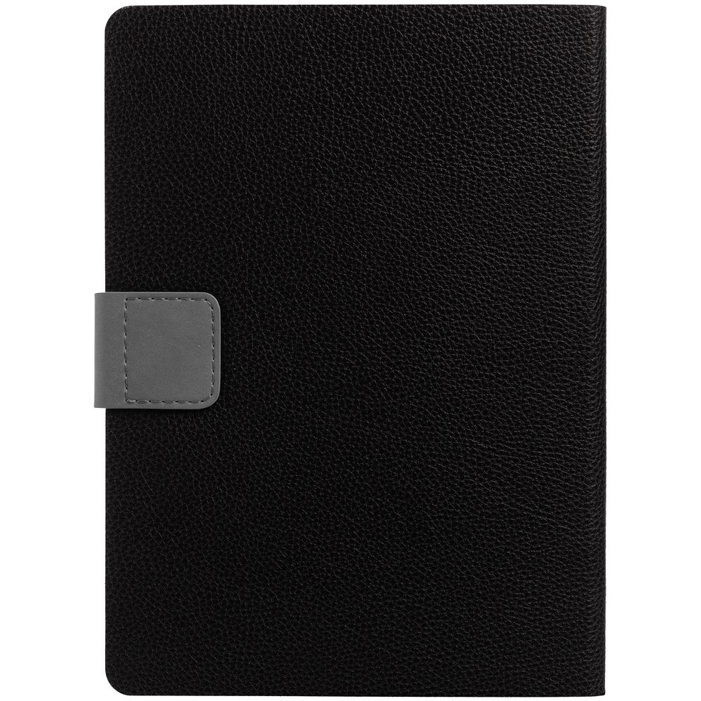 Ежедневник Boom, недатированный, черный с серым — изображение 3