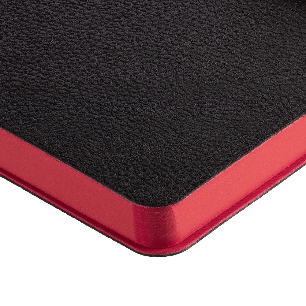 Ежедневник Boom, недатированный, черный с красным — изображение 5