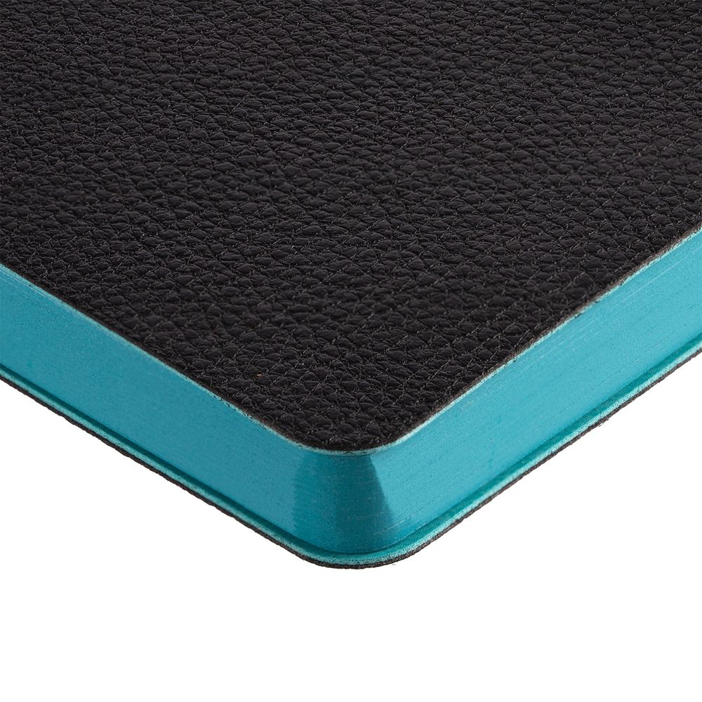 Ежедневник Boom, недатированный, черный с бирюзовым — изображение 5