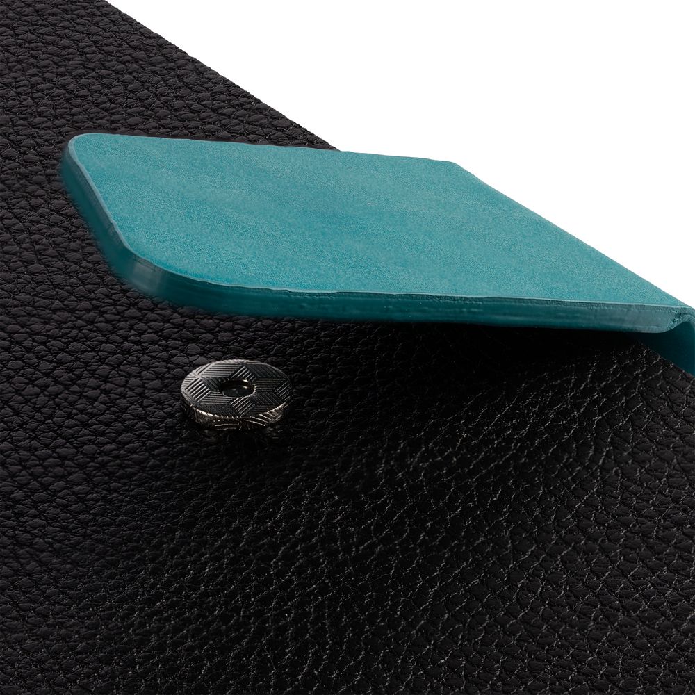 Ежедневник Boom, недатированный, черный с бирюзовым — изображение 6