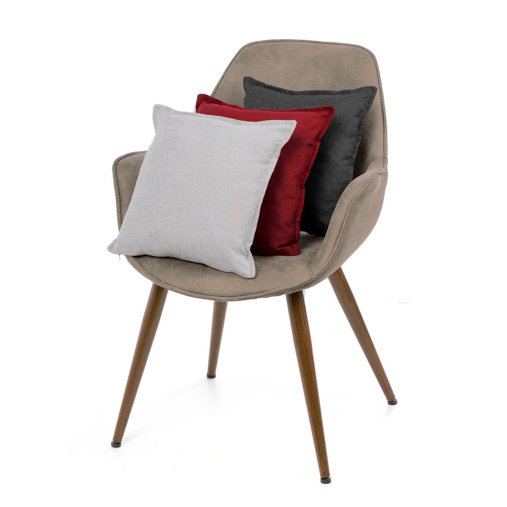 Наволочка Settle In, темно-серая — изображение 4