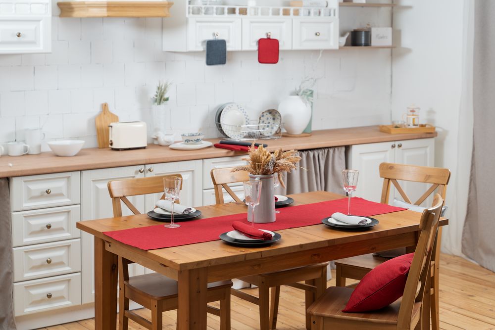 Дорожка сервировочная Settle In, красная — изображение 8