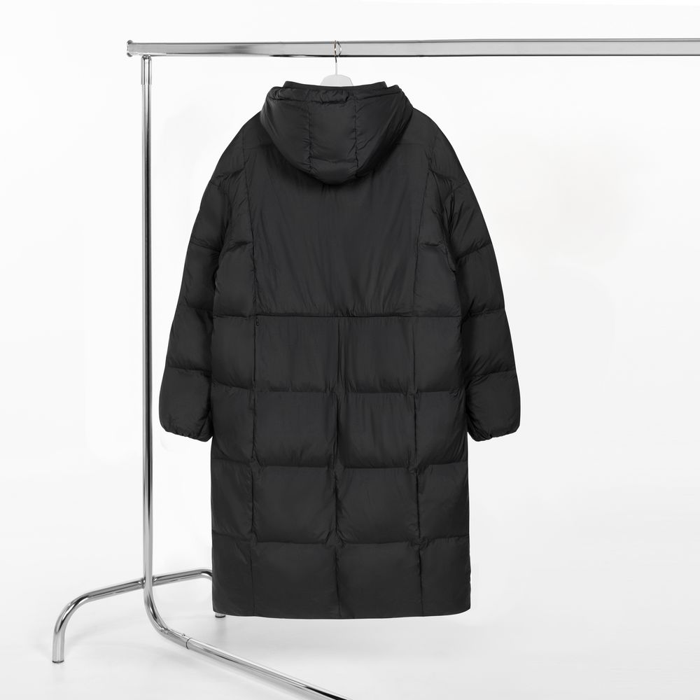 Пуховик унисекс Kapsula, черный — изображение 2