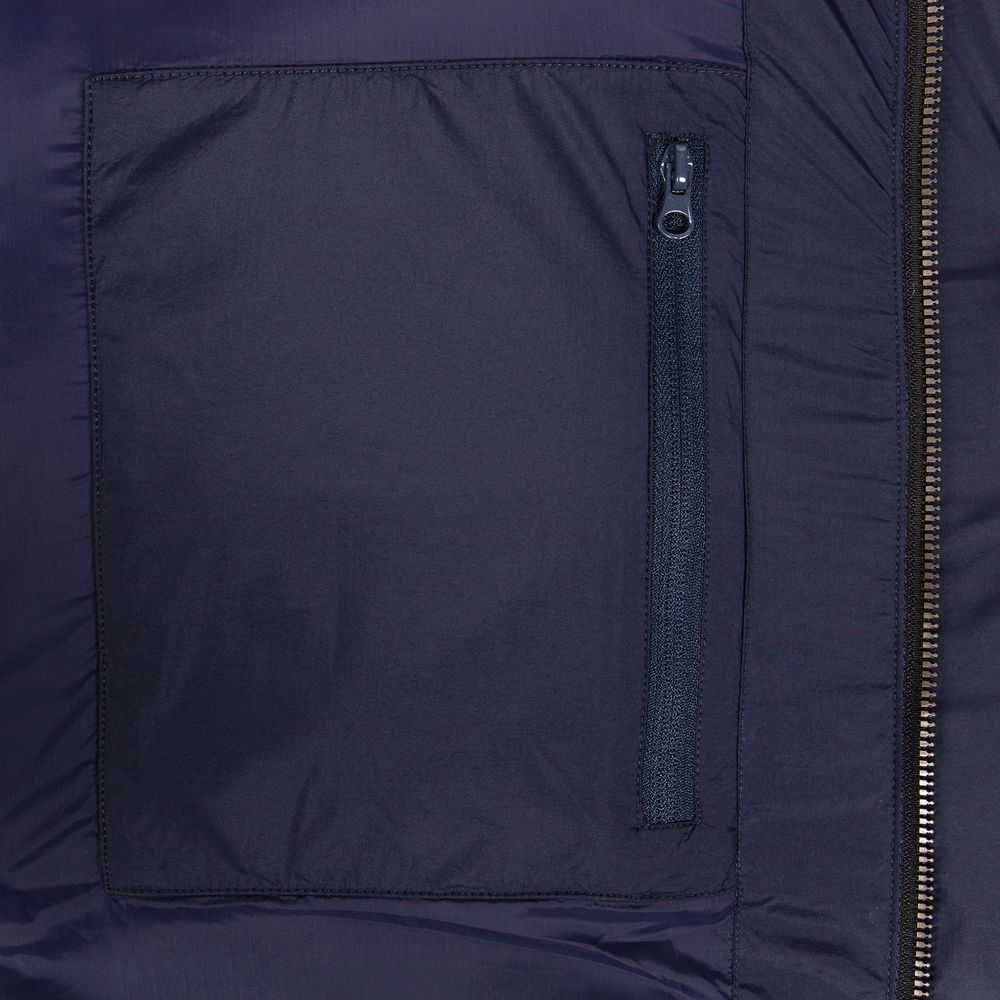 Пуховик унисекс Kapsula, темно-синий — изображение 10