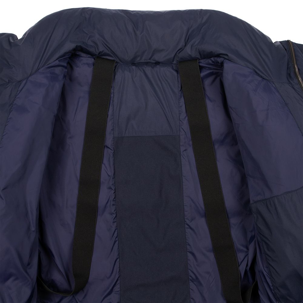 Пуховик унисекс Kapsula, темно-синий — изображение 7