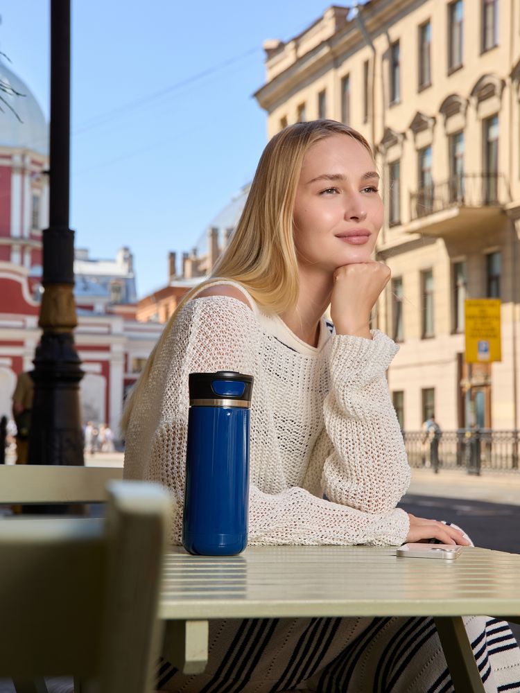 Термостакан Kilkee, синий — изображение 7