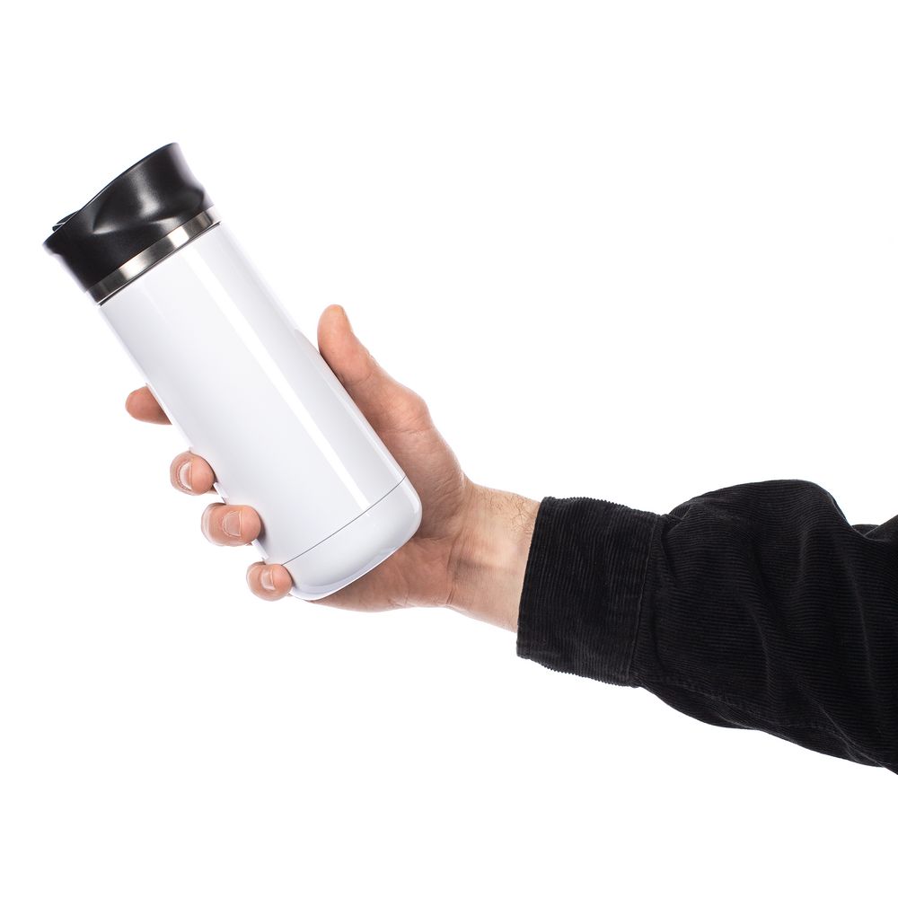 Термостакан Kilkee, белый — изображение 5