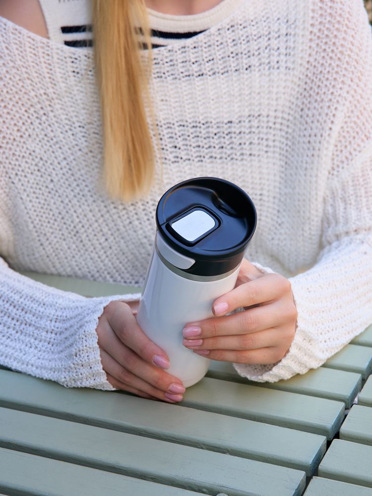 Термостакан Kilkee, белый — изображение 8