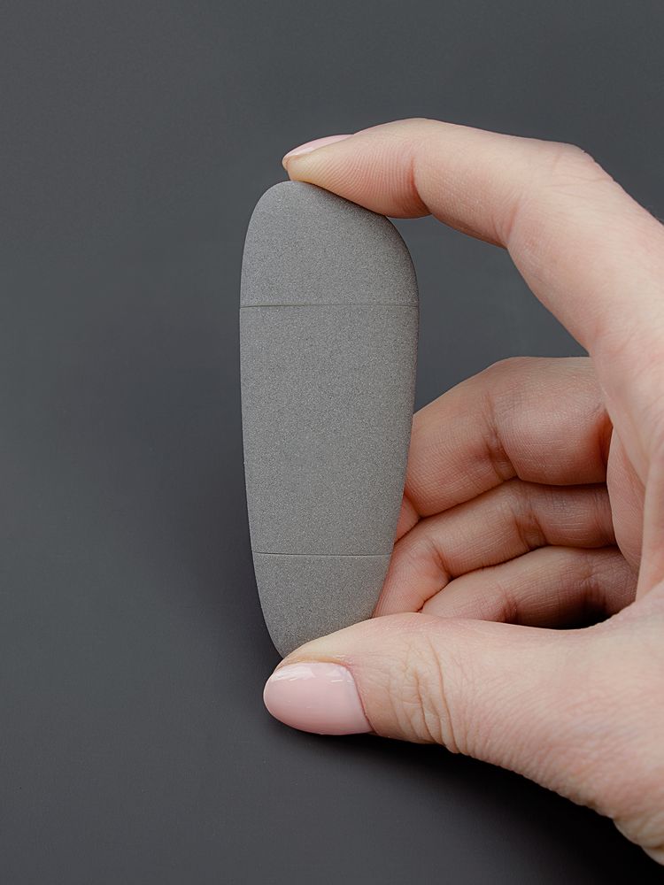 Флешка Pebble Universal, USB 3.0, серая, 64 Гб — изображение 10