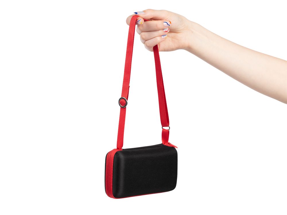 Зонт складной Color Action, в кейсе, красный — изображение 3