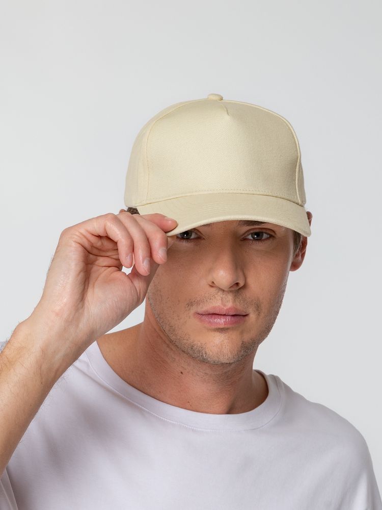 Бейсболка Standard, бежевая — изображение 4