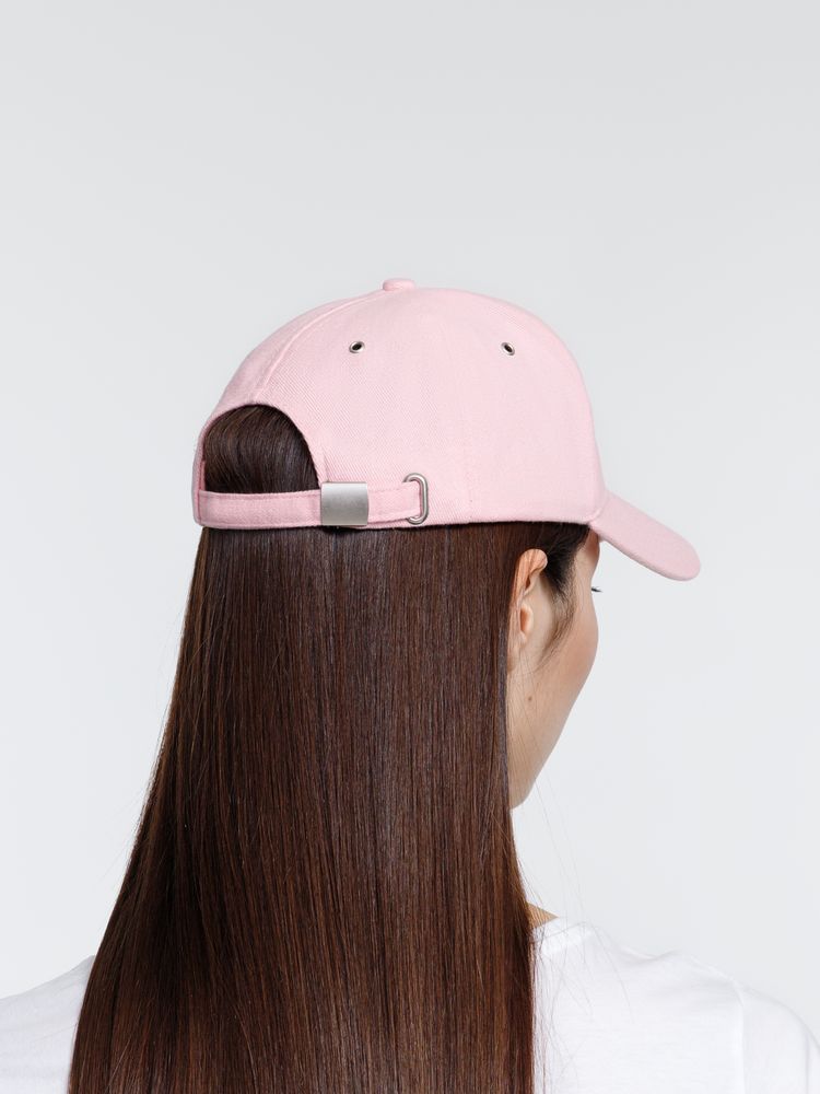 Бейсболка Standard, светло-розовая — изображение 7