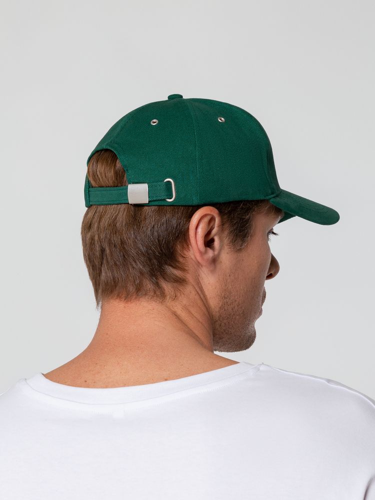 Бейсболка Standard, темно-зеленая — изображение 8