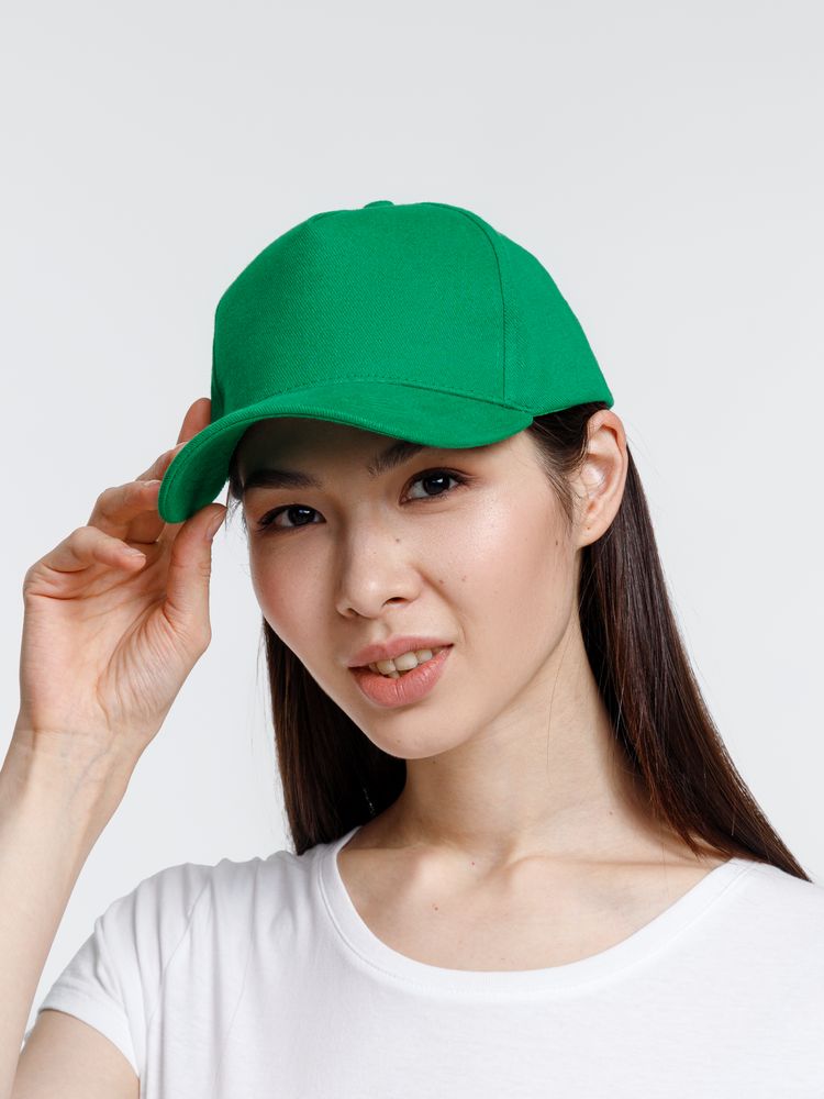 Бейсболка Standard, зеленая — изображение 9